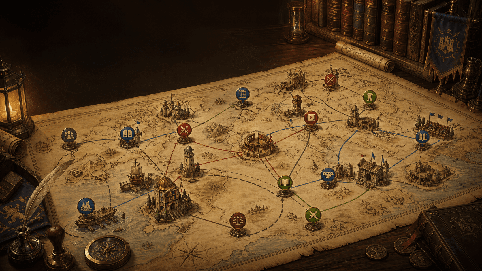 Atlas de recursos de comunidad generado para Academia AoE2